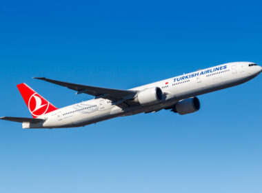 Frankfurt,,Germany,-,February,13,,2021:,Turkish,Airlines,Boeing,777-300er